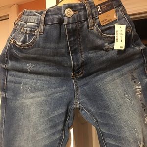 High rise curvy jeggings